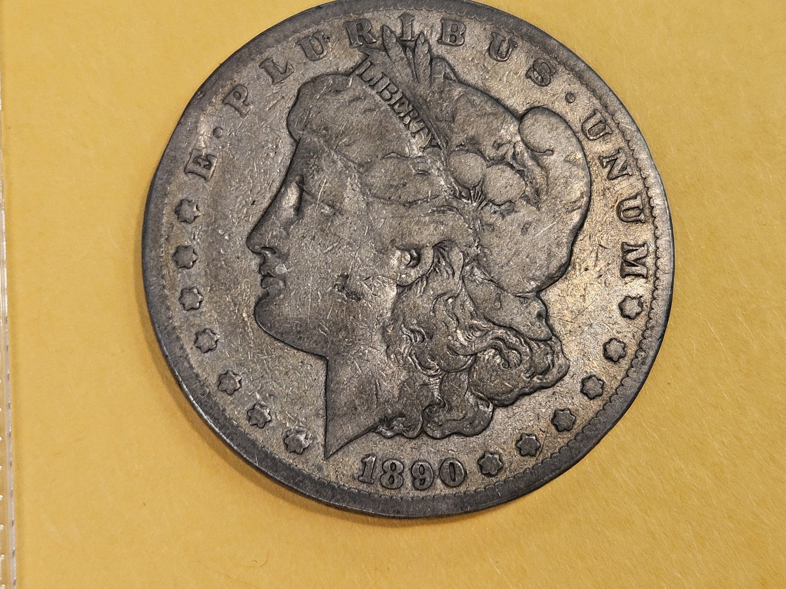 ** KEY DATE ** 1890-CC Morgan Dollar in Very Good: KEY DATE! CARSON CITY!