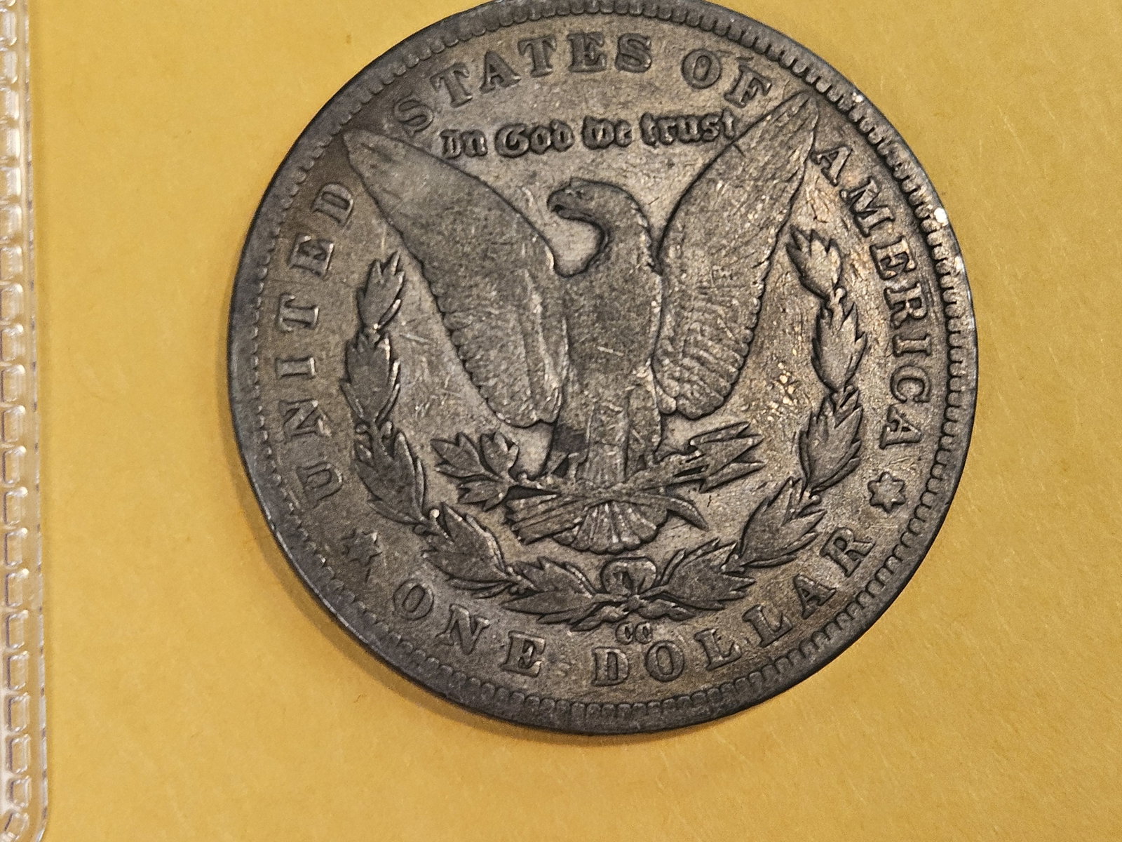 ** KEY DATE ** 1890-CC Morgan Dollar in Very Good - 3