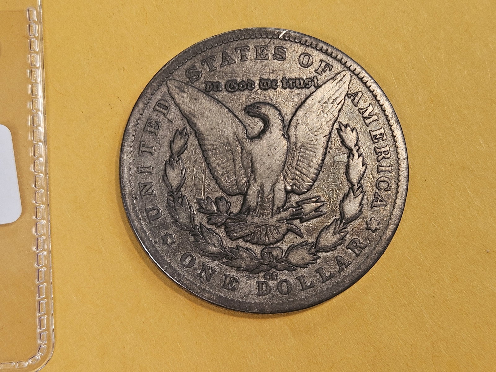 ** KEY DATE 1879-CC Morgan Dollar in Very Good plus - 3
