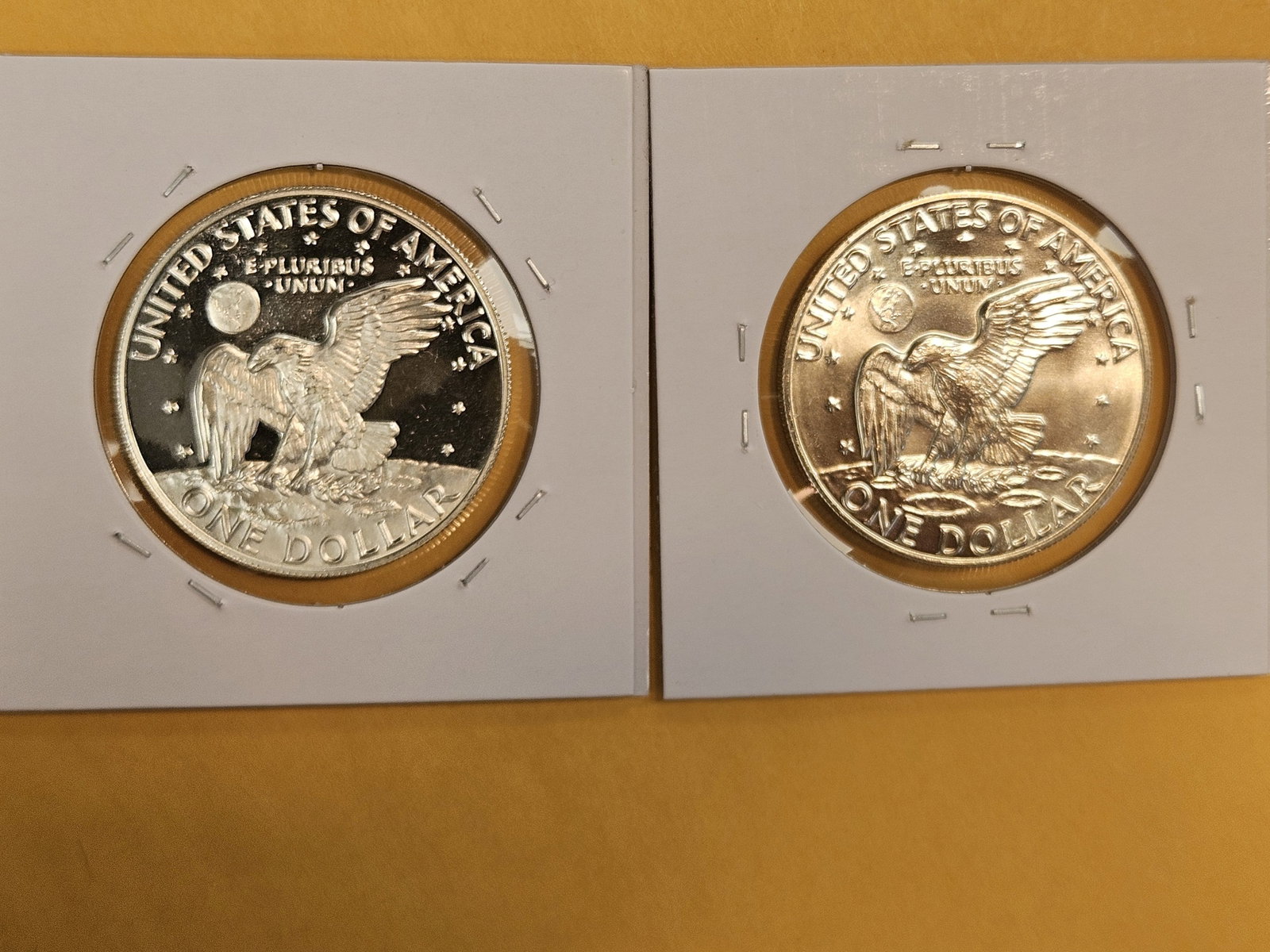 Two GEM Silver Eisenhower Dollars - 2