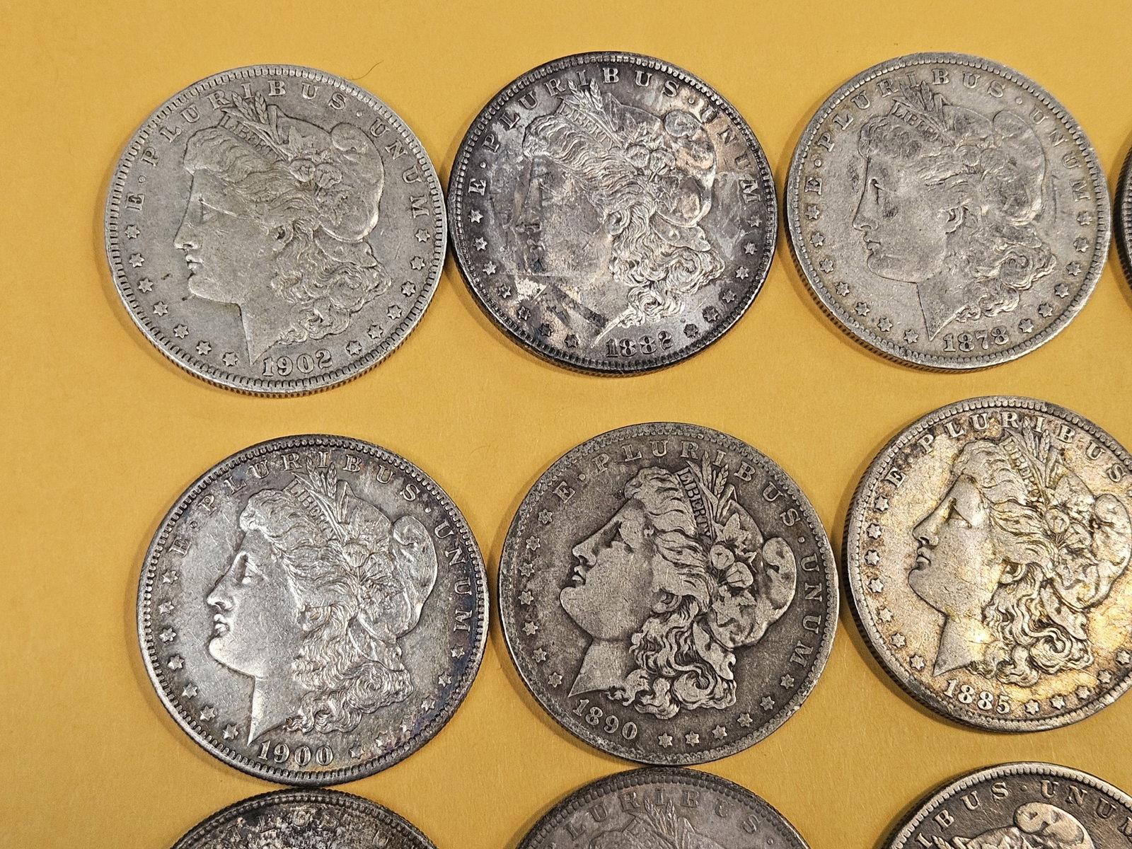 ** FULL ROLL ** Twenty Morgan Silver Dollars - 2
