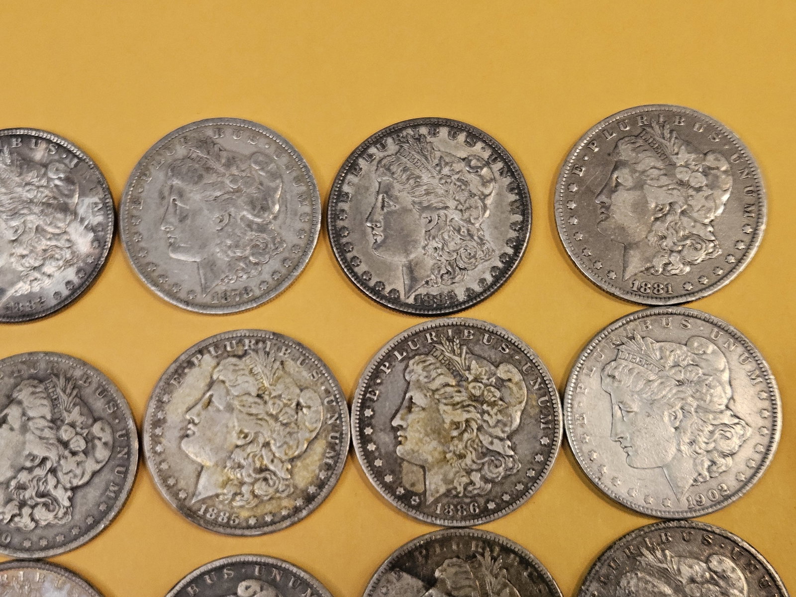 ** FULL ROLL ** Twenty Morgan Silver Dollars - 3