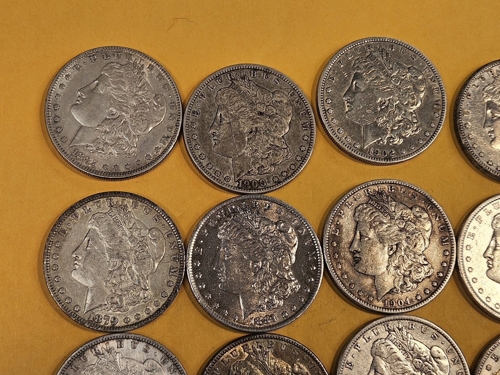** FULL ROLL ** Twenty Morgan Silver Dollars - 2
