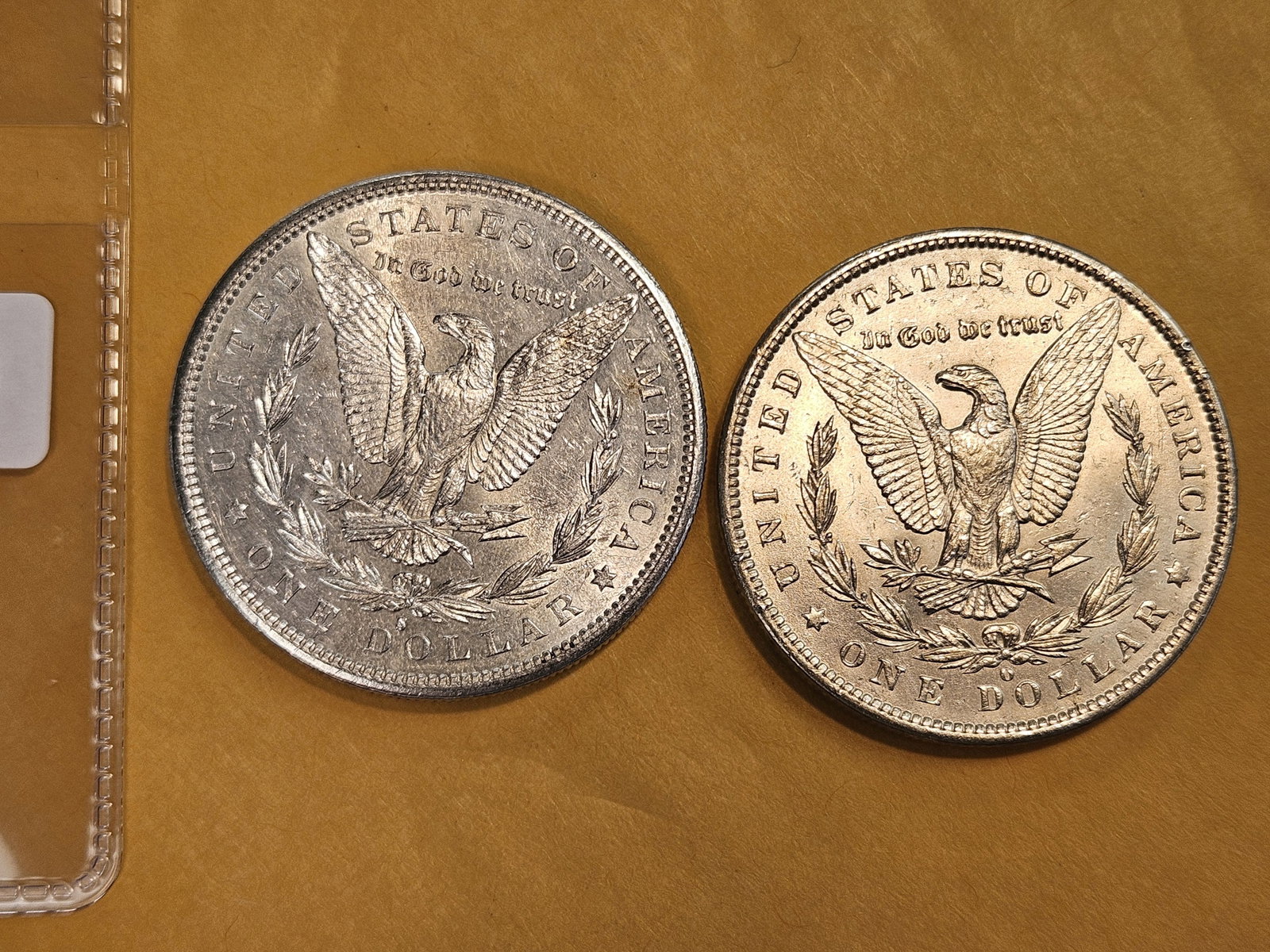 Two Brilliant About Uncirculated plus Morgan Dollars - 3