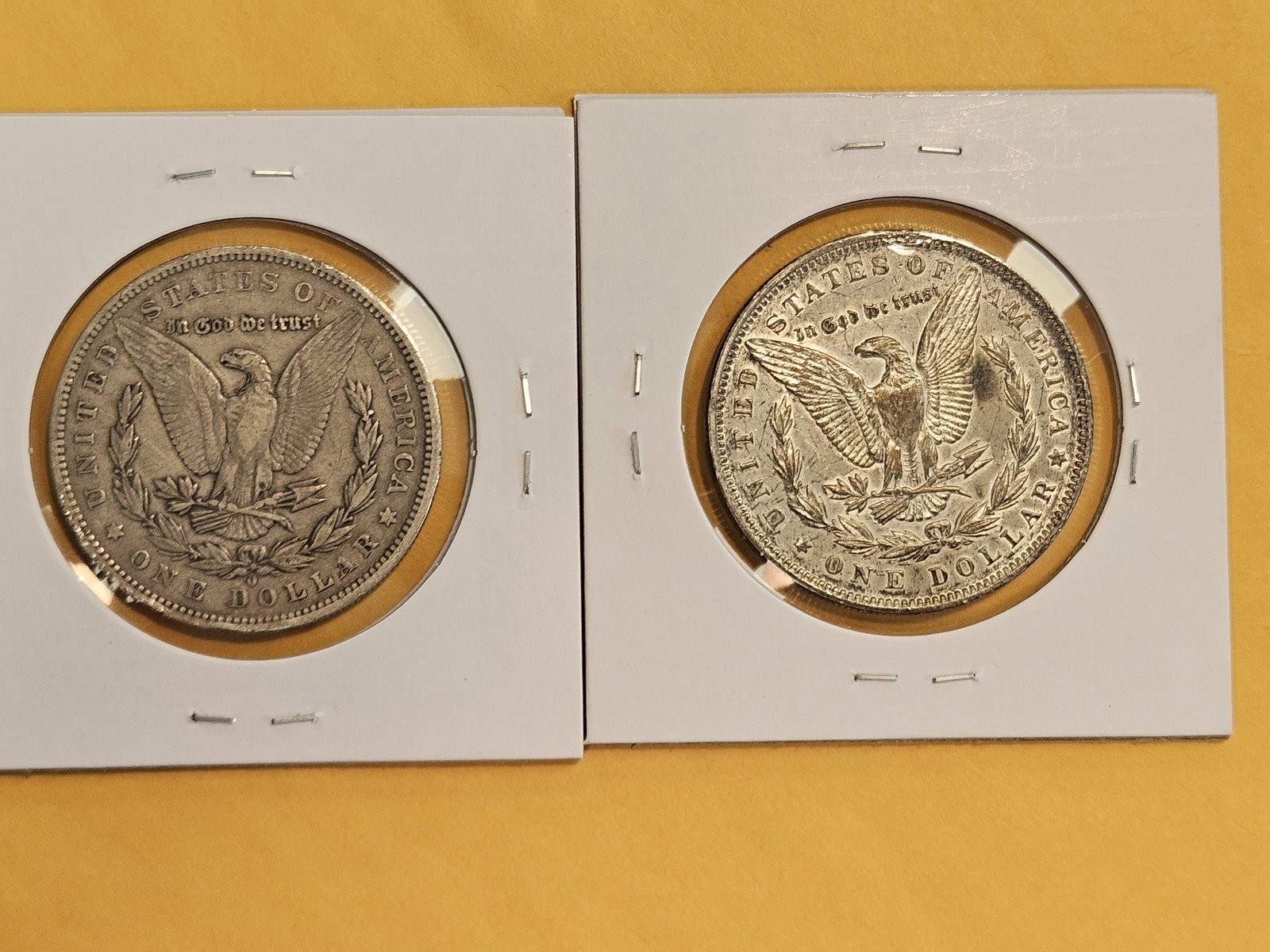 Two Better Date Morgan Silver Dollars - 2