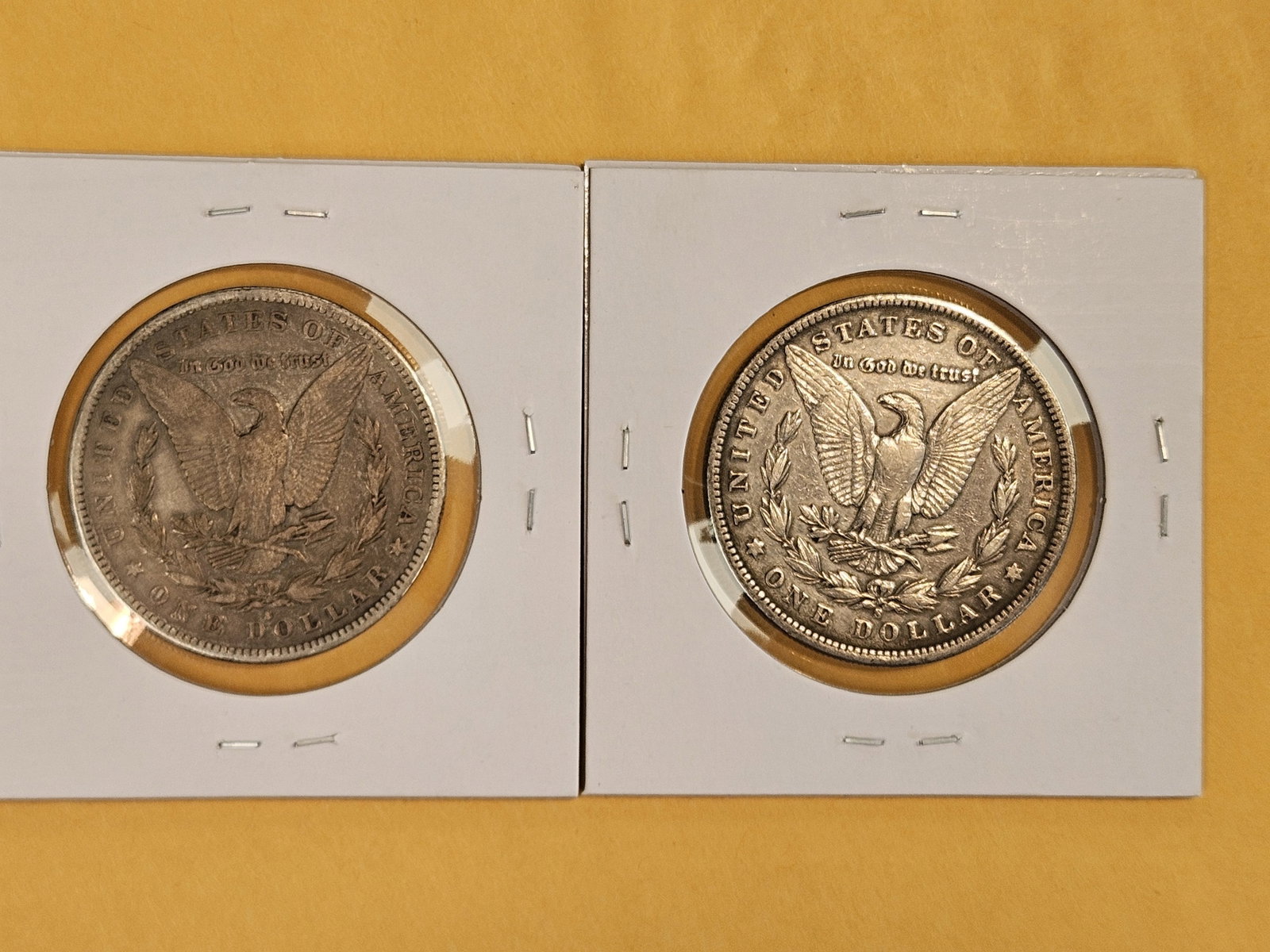 Two Better Date Morgan Silver Dollars - 2