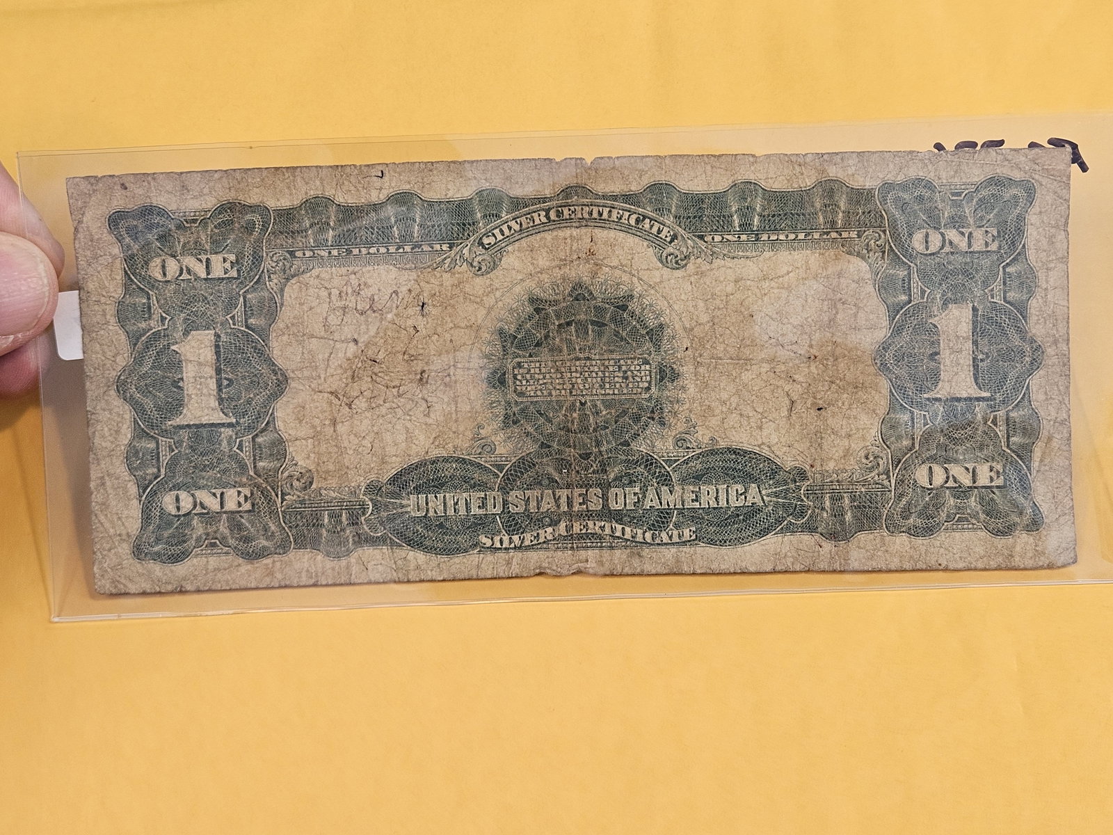 Series of 1899 Large Size One Dollar Silver Certificate - 2