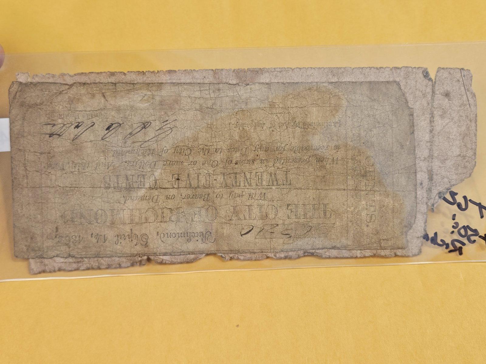 Two Confederate States of America Notes - 2