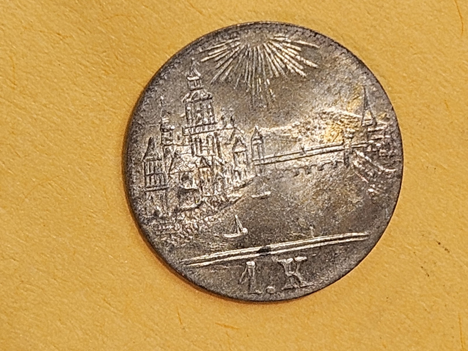 * Very Choice Brilliant Uncirculated 1839 German States Frankfurt 1 Kreuzer - 11