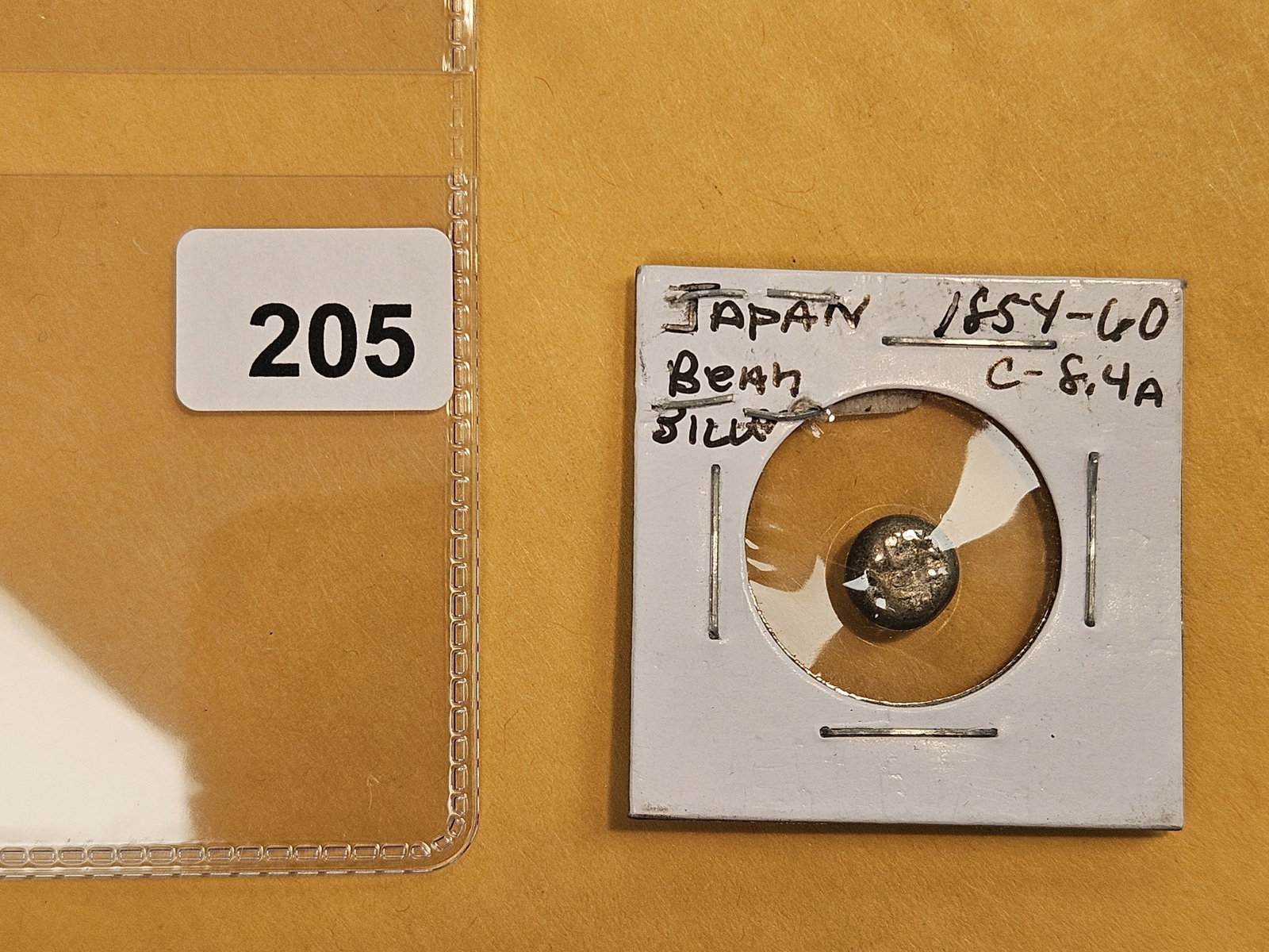 1854 - 1860 Japan Bean money: C # 8.4a