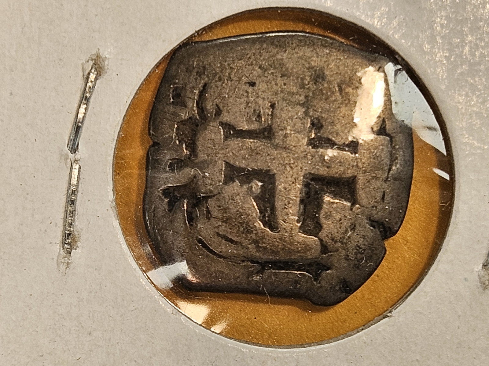 1600's Lima silver 1 real - 3