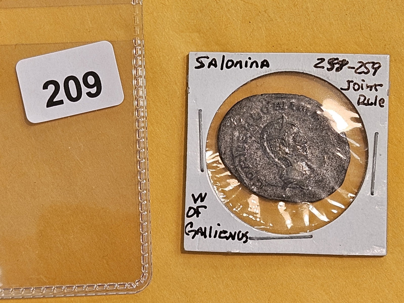 ANCIENT! 258 - 259 Salonina - 2