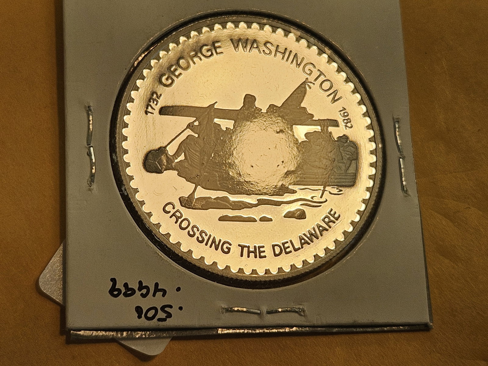 GEM Proof Deep Cameo 1982 Lesotho Silver 10 maloti - 3
