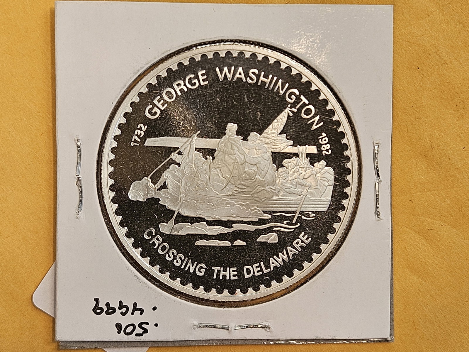 GEM Proof Deep Cameo 1982 Lesotho Silver 10 maloti - 4