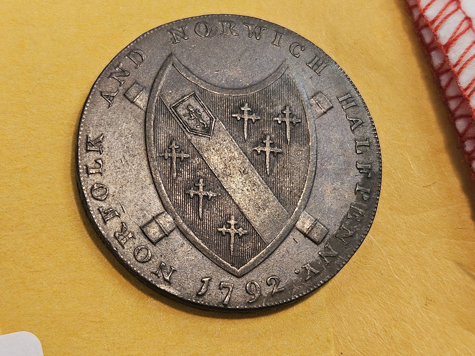 CONDER! Choice Brown Uncirculated 1792 Conder Token - 3