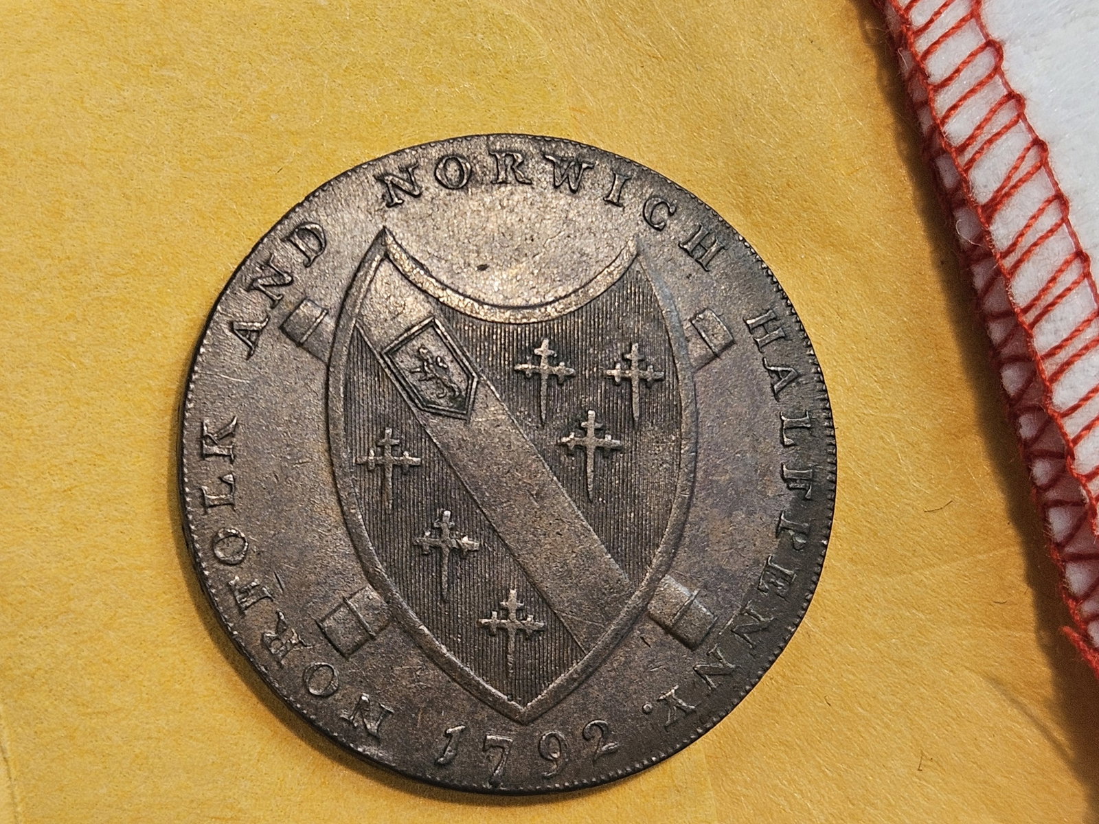 CONDER! Choice Brown Uncirculated 1792 Conder Token - 4