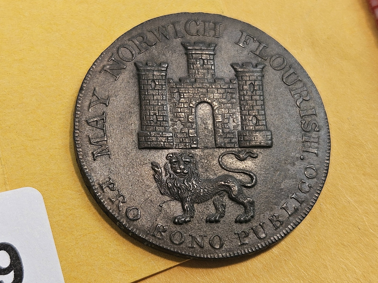 CONDER! Choice Brown Uncirculated 1792 Conder Token - 5