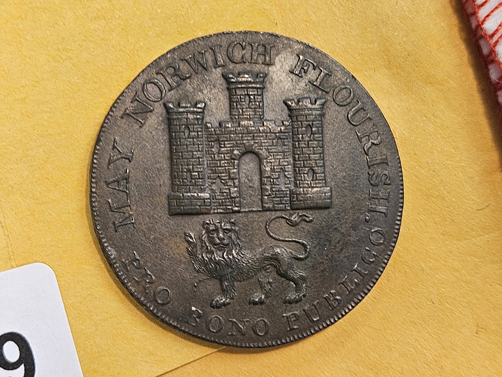 CONDER! Choice Brown Uncirculated 1792 Conder Token - 6