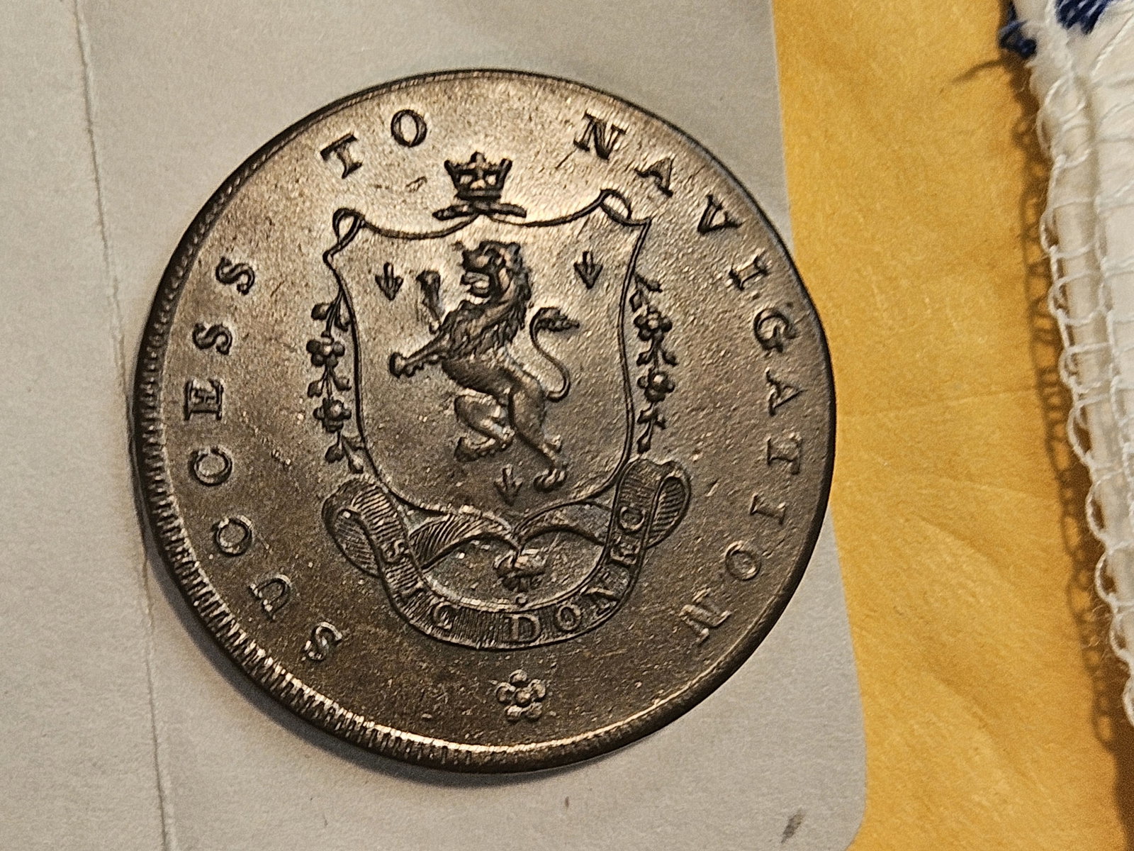 CONDER! Very Choice Brown Uncirculated Half-Penny Conder Token - 5