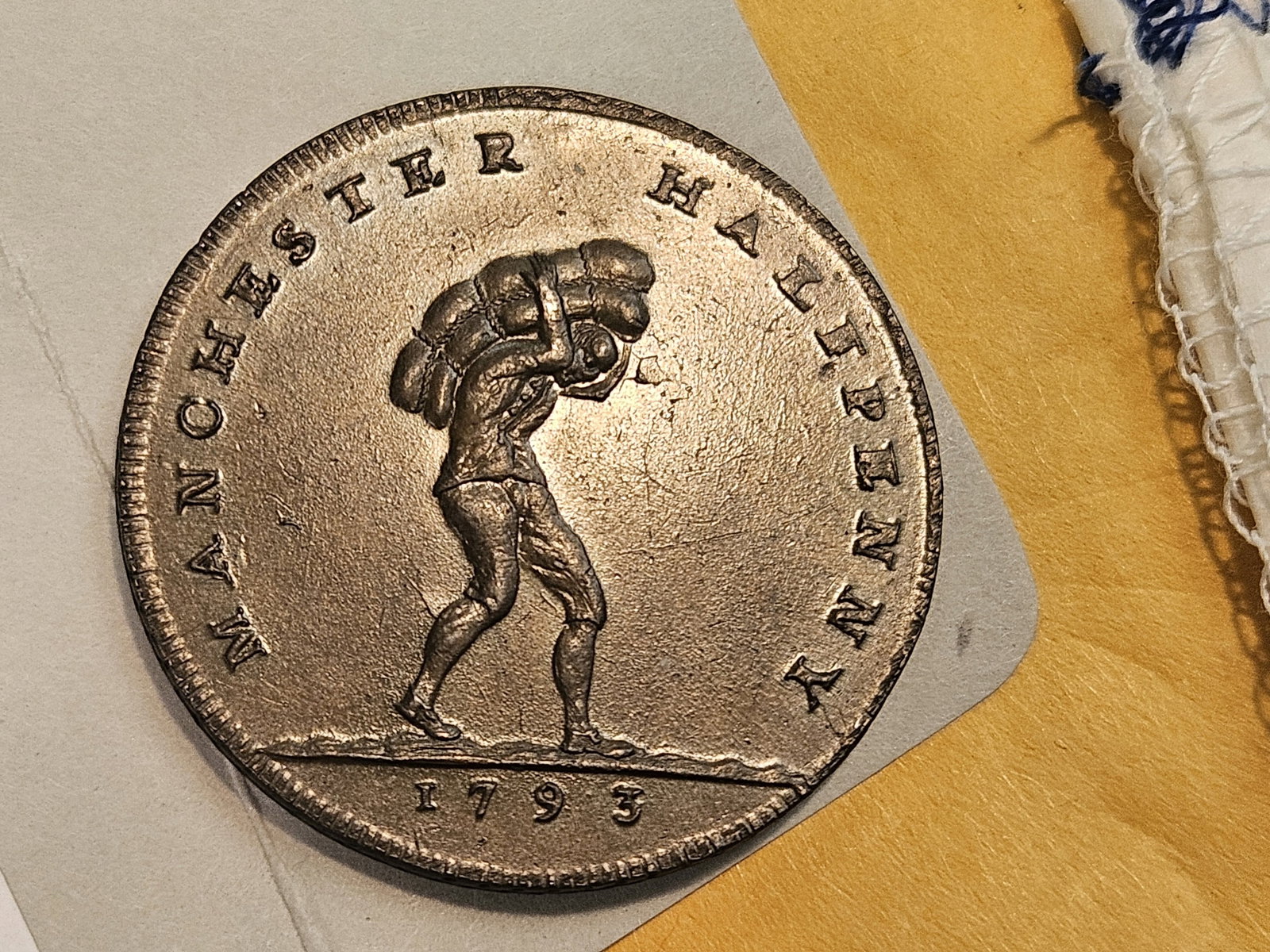 CONDER! Very Choice Brown Uncirculated Half-Penny Conder Token - 8
