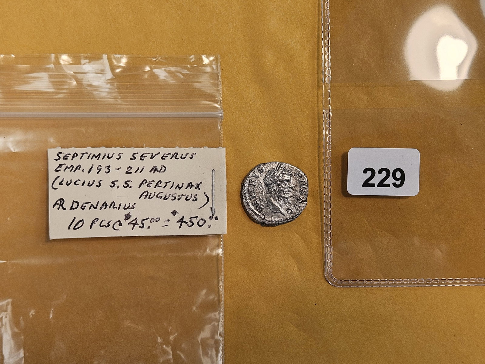 ANCIENT! Septimius Severus Denarius - 2