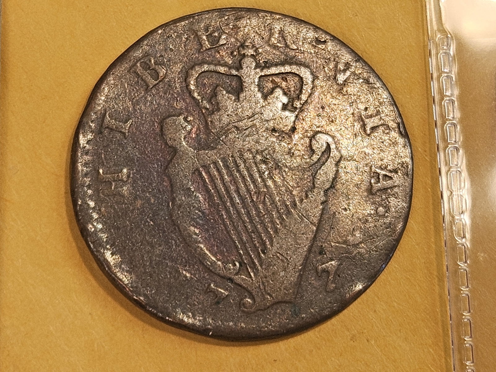 1775 Ireland half-penny - 3