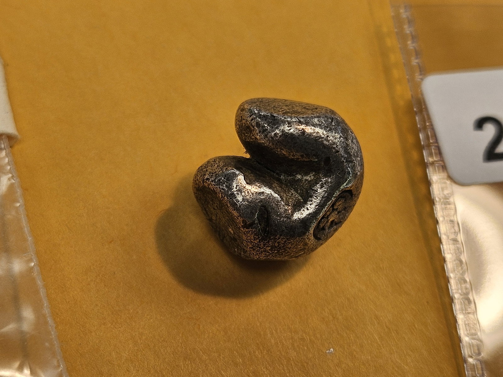 Siam Kingdom early 1800's Silver Bullet money - 3