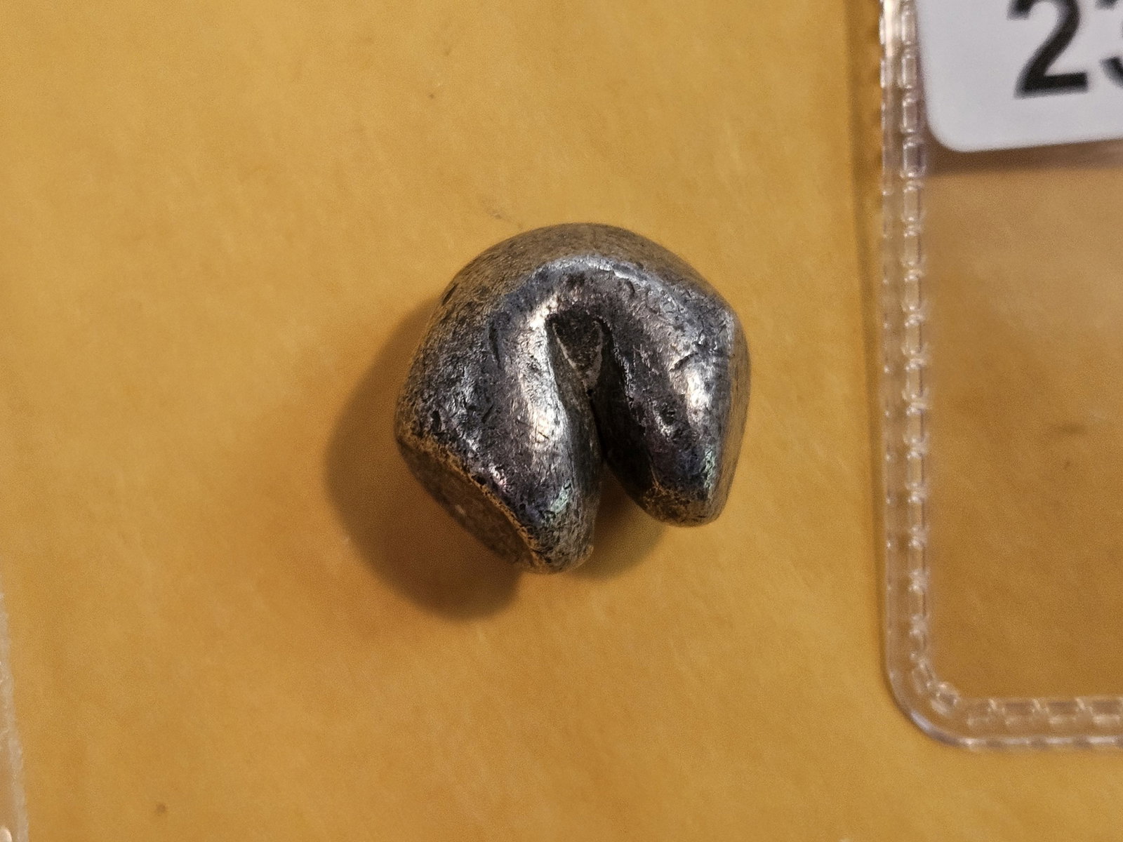 Siam Kingdom early 1800's Silver Bullet money - 4
