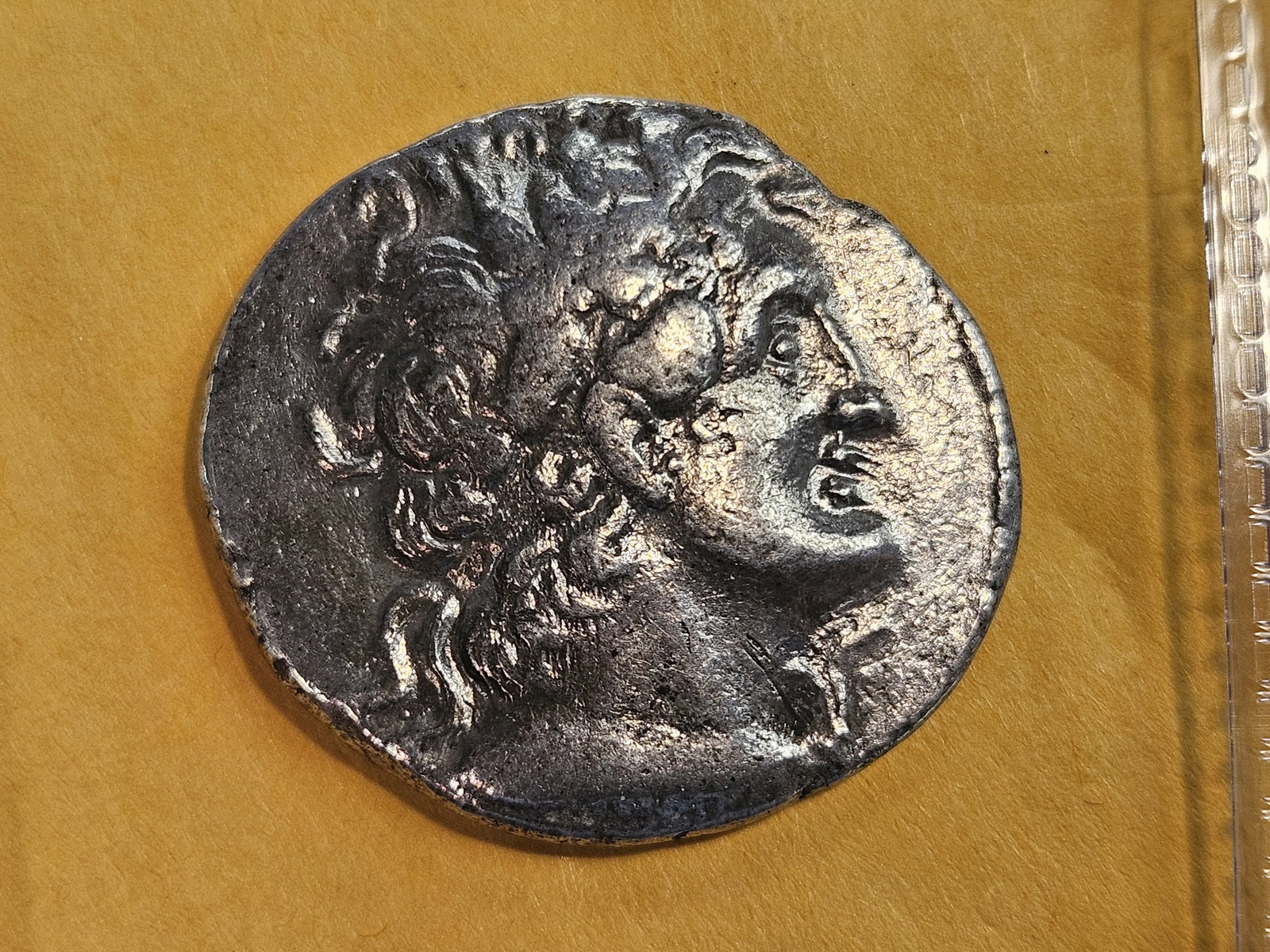 * Better ANCIENT! Egypt Ptolemy IX Soter: 116 - 106 BC and 88 - 80 BC. Tetradrachm