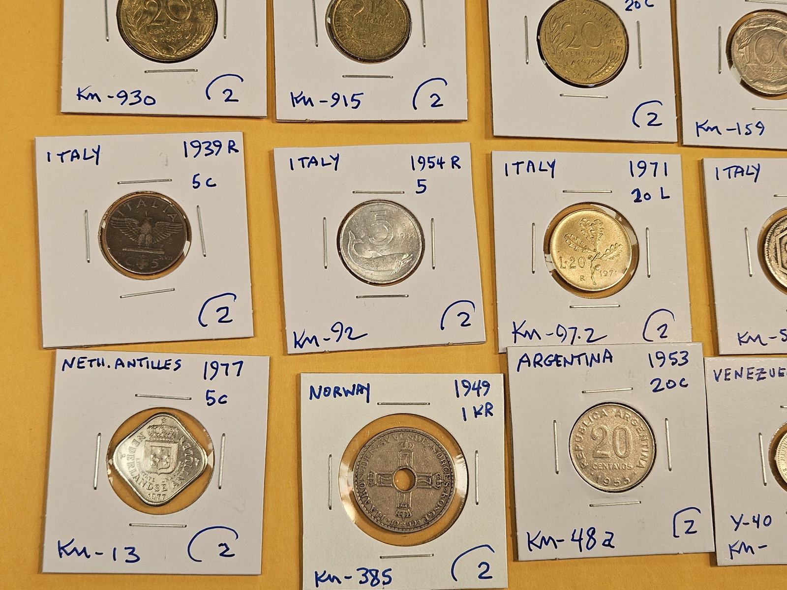 Twenty-four mixed World Coins - 5