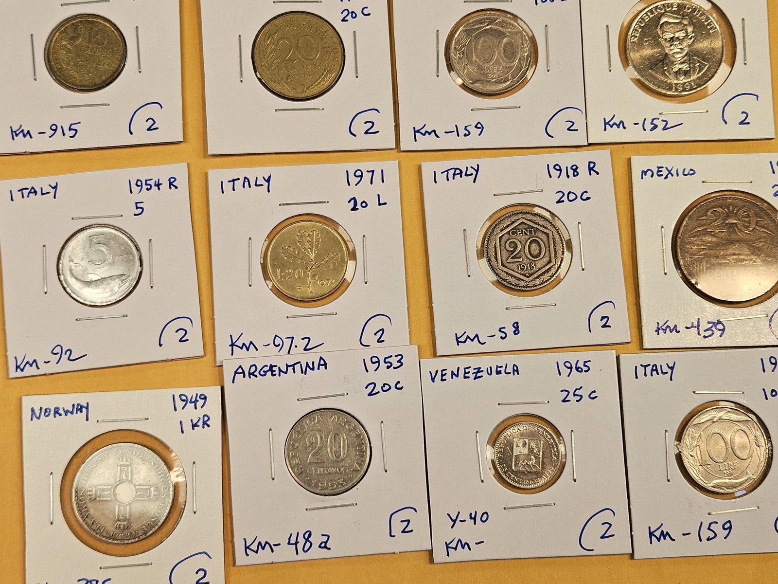 Twenty-four mixed World Coins - 6