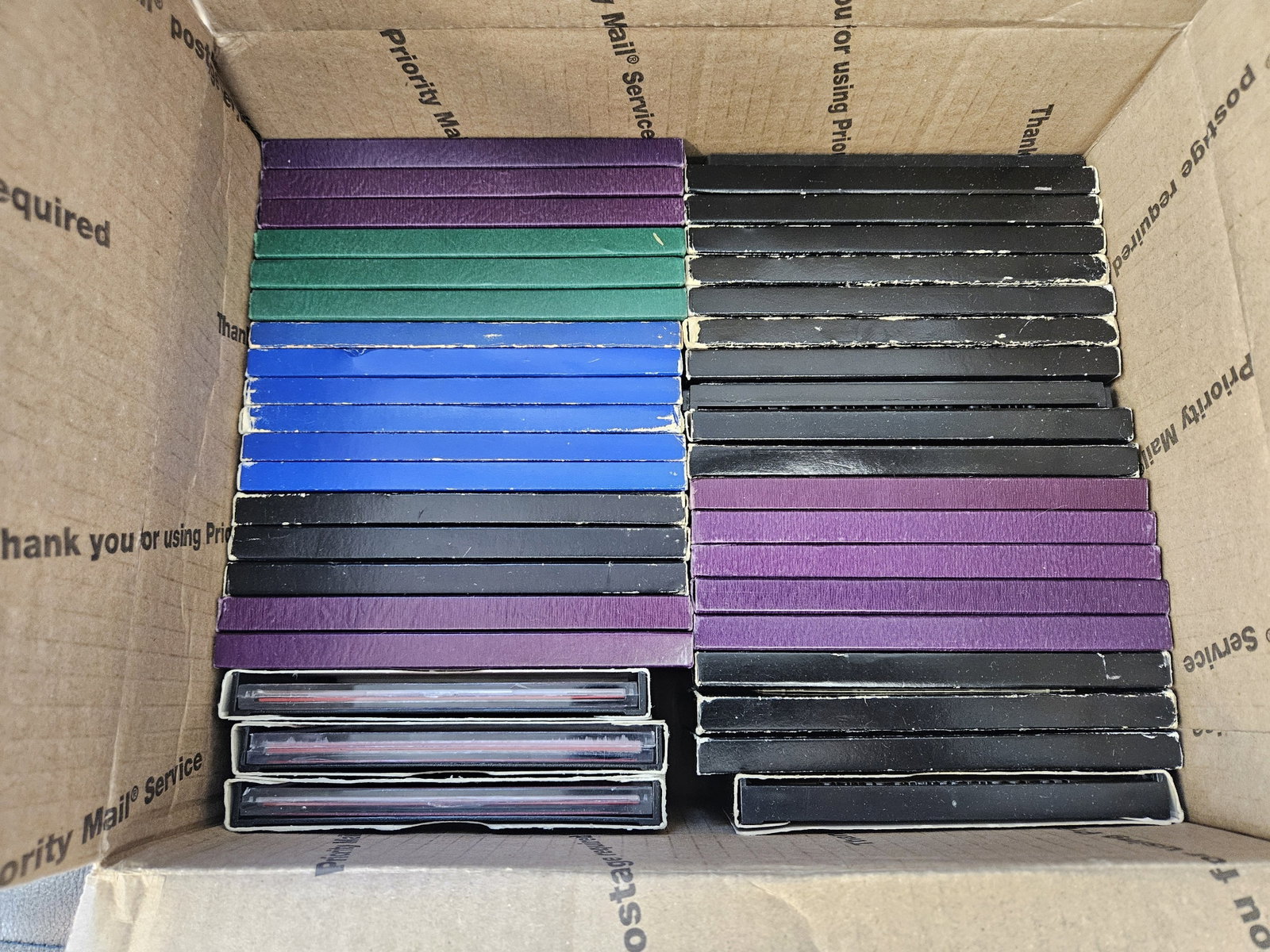 FORTY US Proof Sets: Ships separately in a Flat Rate Medium Box. No combined shipping. Mixed. Duplicates. Most in OGP
