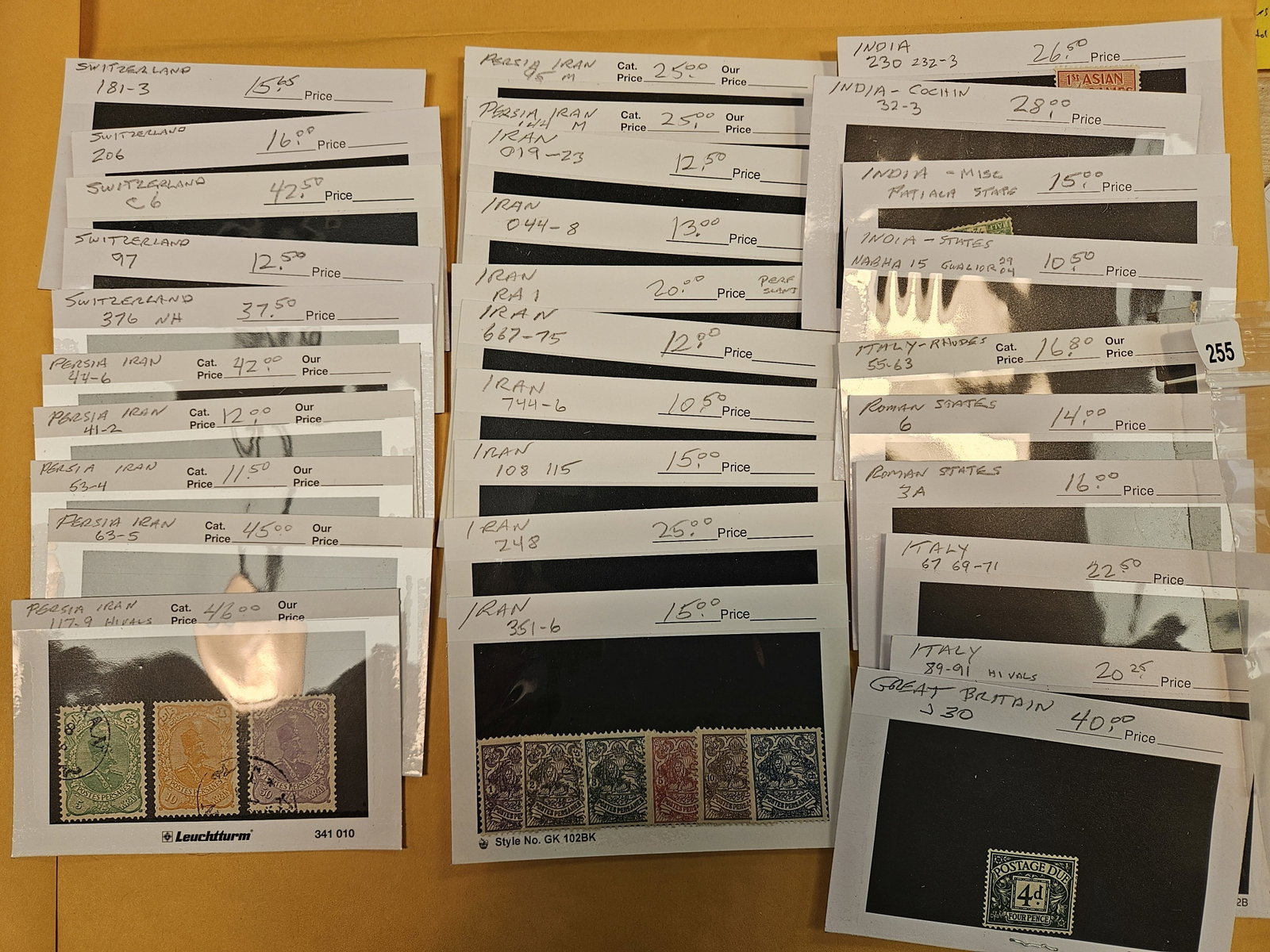 Better World Philatelics!: Another great lot of World Stamps from Joe Kremel's collection. He was a well-known Stamp Dealer in Chicago and owned Kremels Korner. Total catalog value is over $630