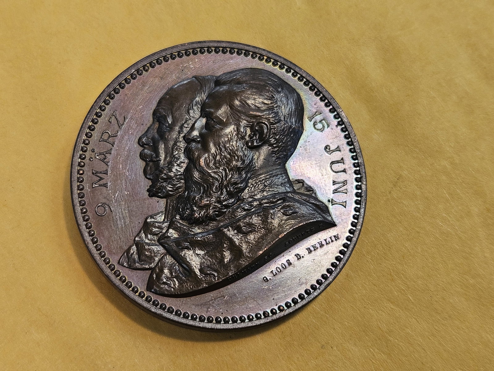 * GEM Prooflike 1888 Germany Medal - 11