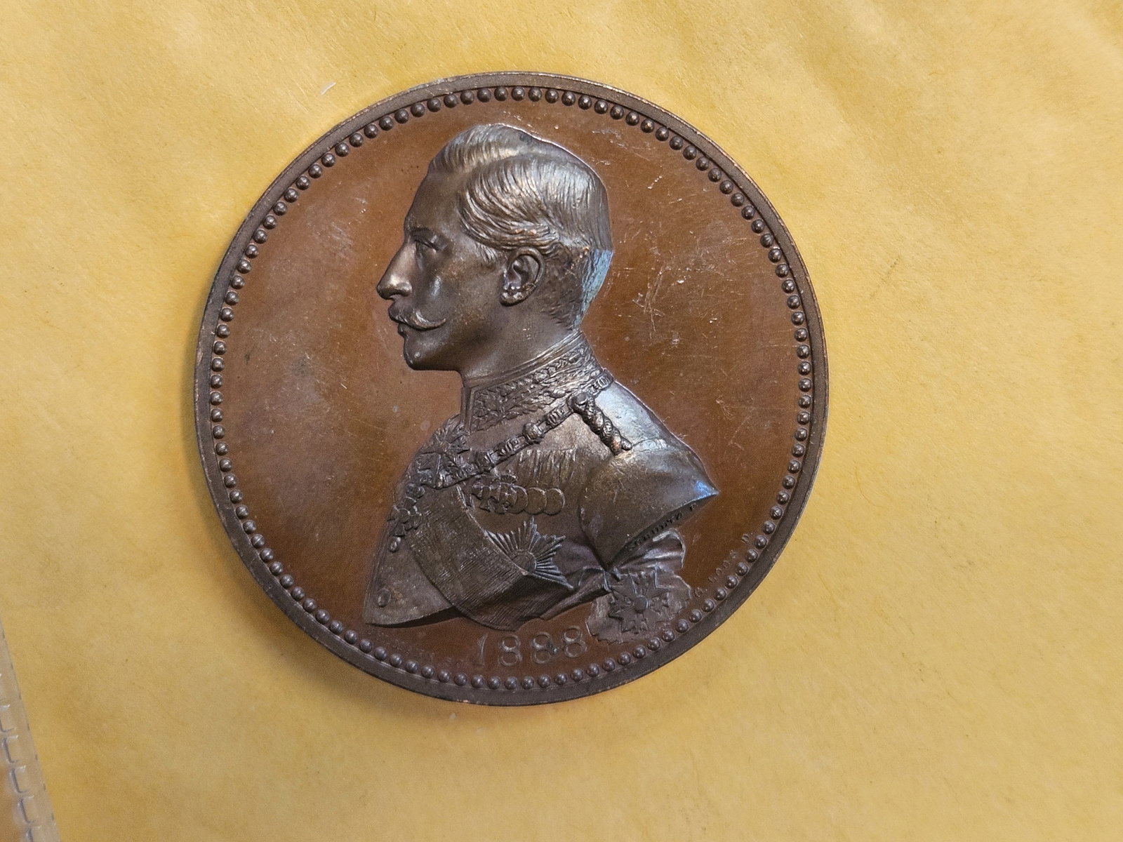 * GEM Prooflike 1888 Germany Medal - 8