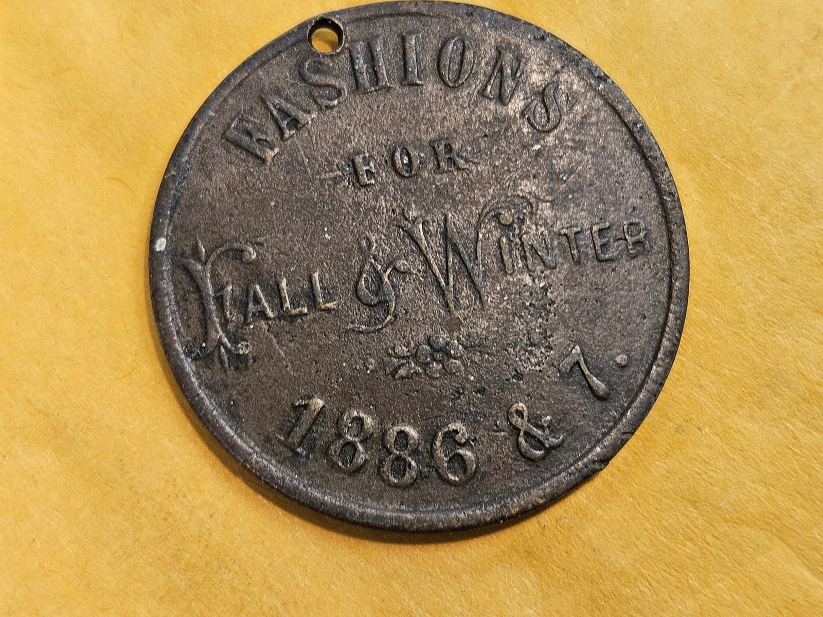 1886 and 7 Merchant's Store Card - 3
