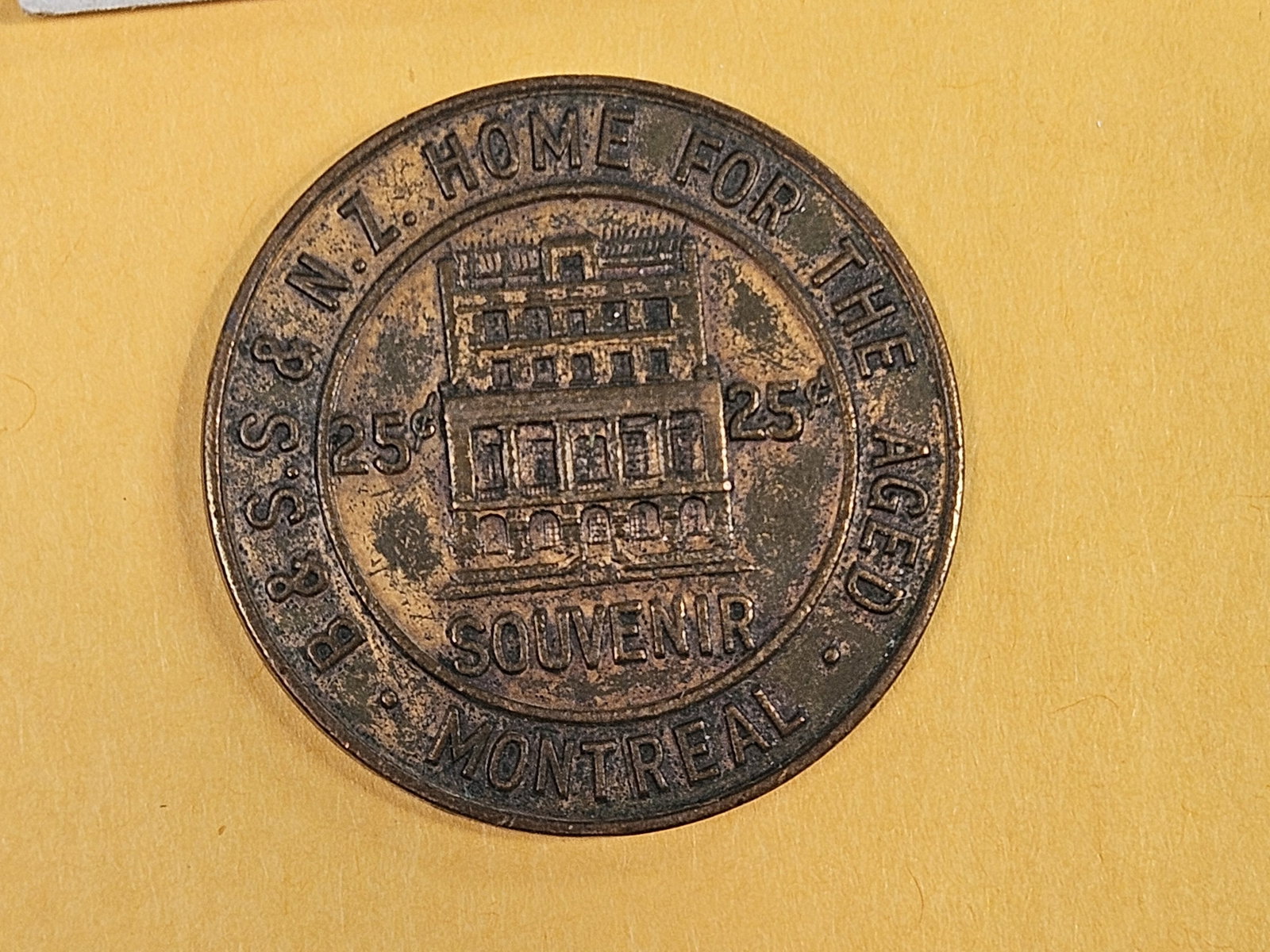 Four Cool 1800 and early 1900 Tokens - 2