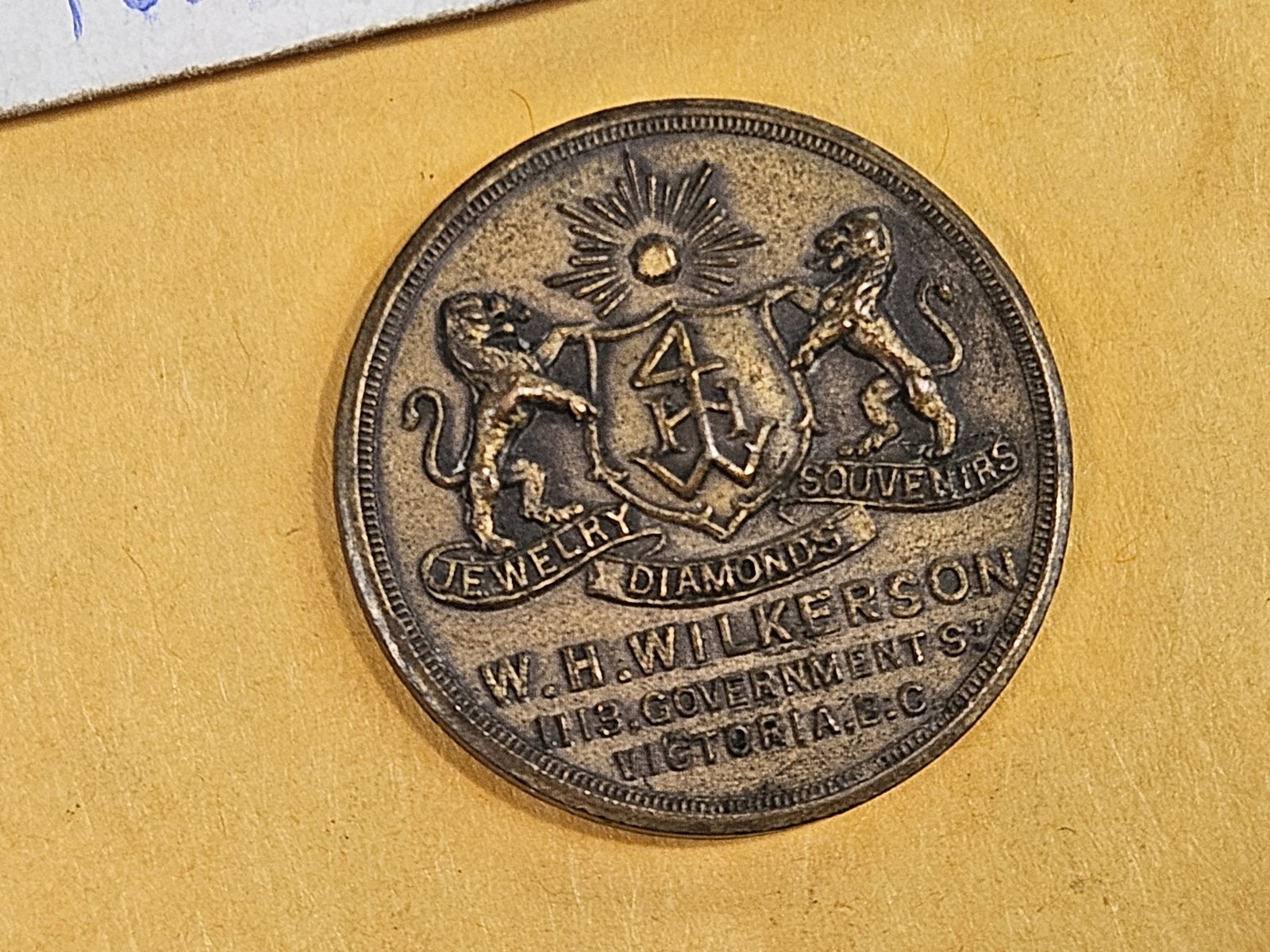 Four Cool 1800 and early 1900 Tokens - 8
