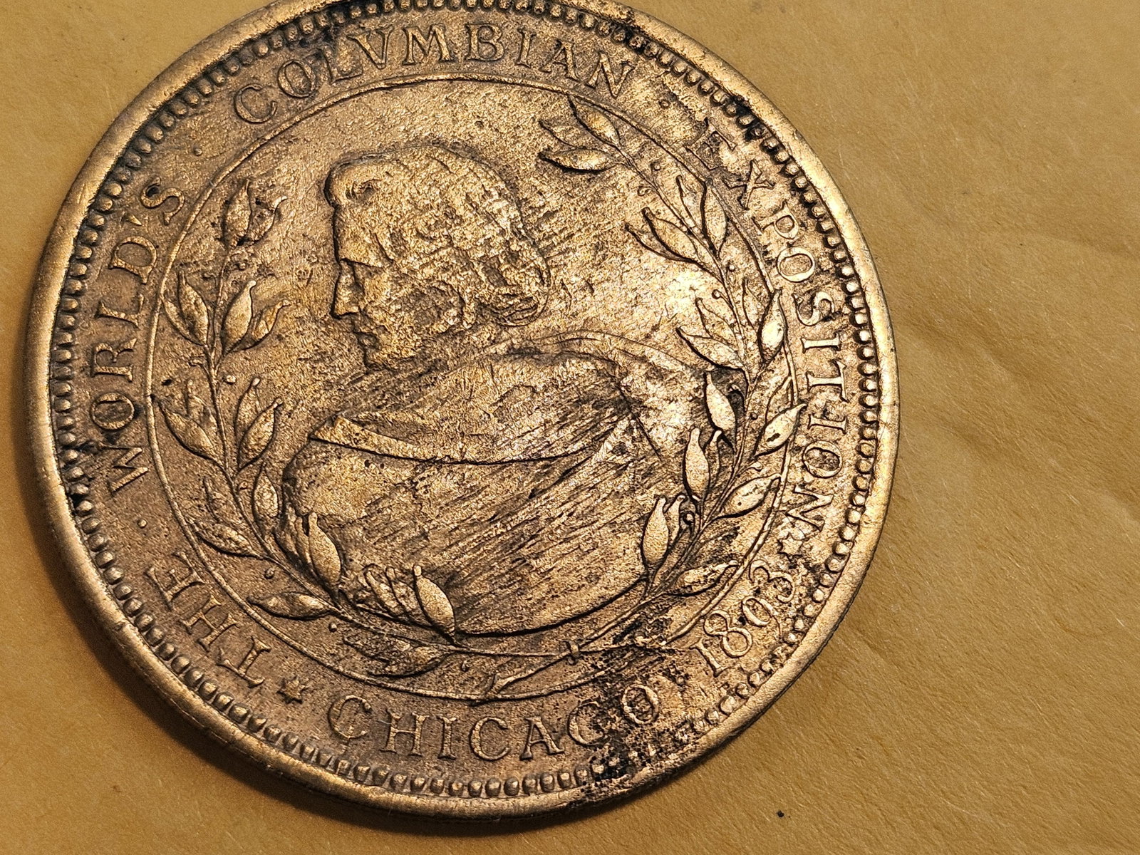 Cool 1893 Columbian Exposition Medal - 3