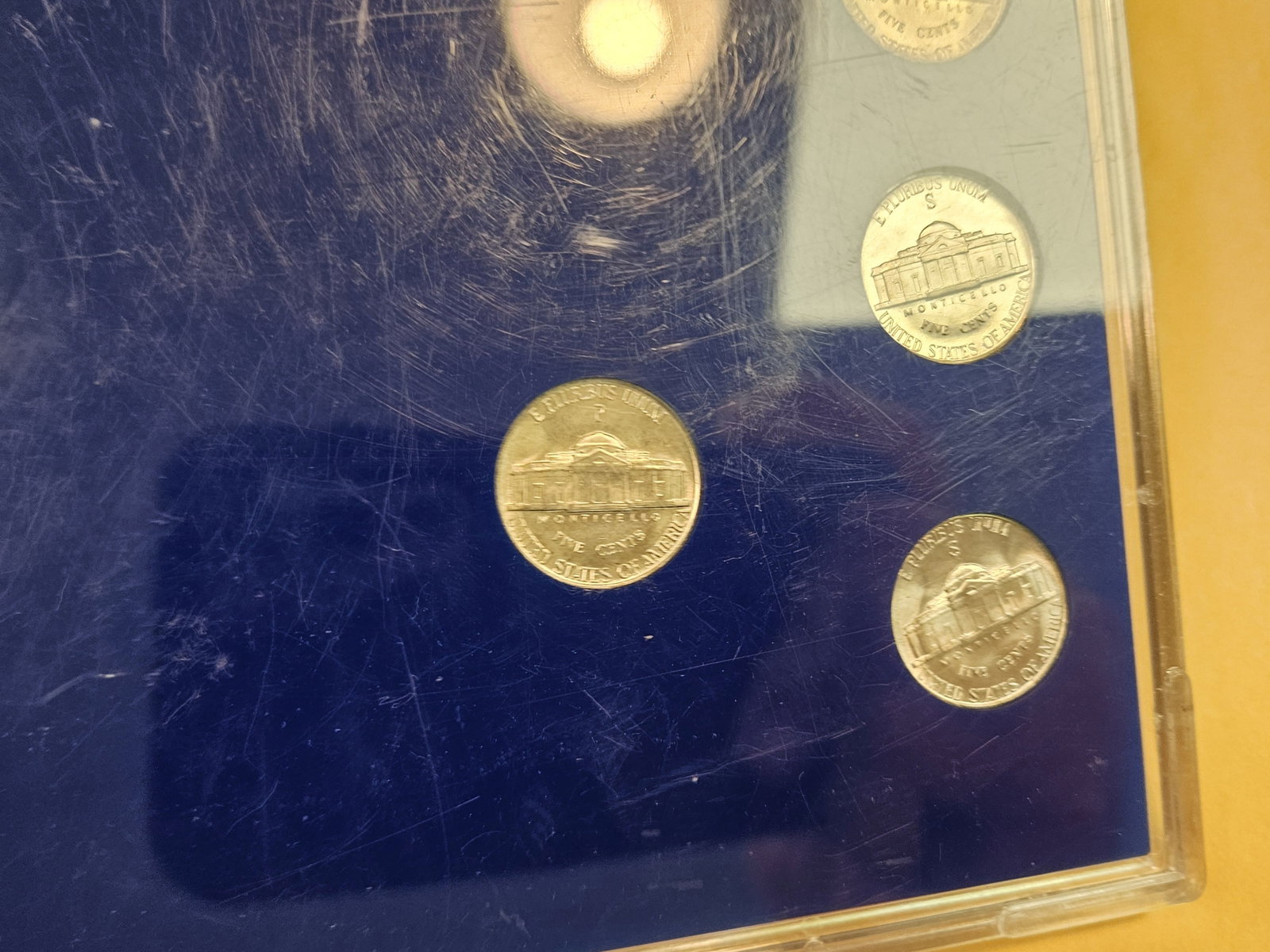 Complete set of Brilliant Uncirculated Silver Wartime Jefferson Nickels - 11
