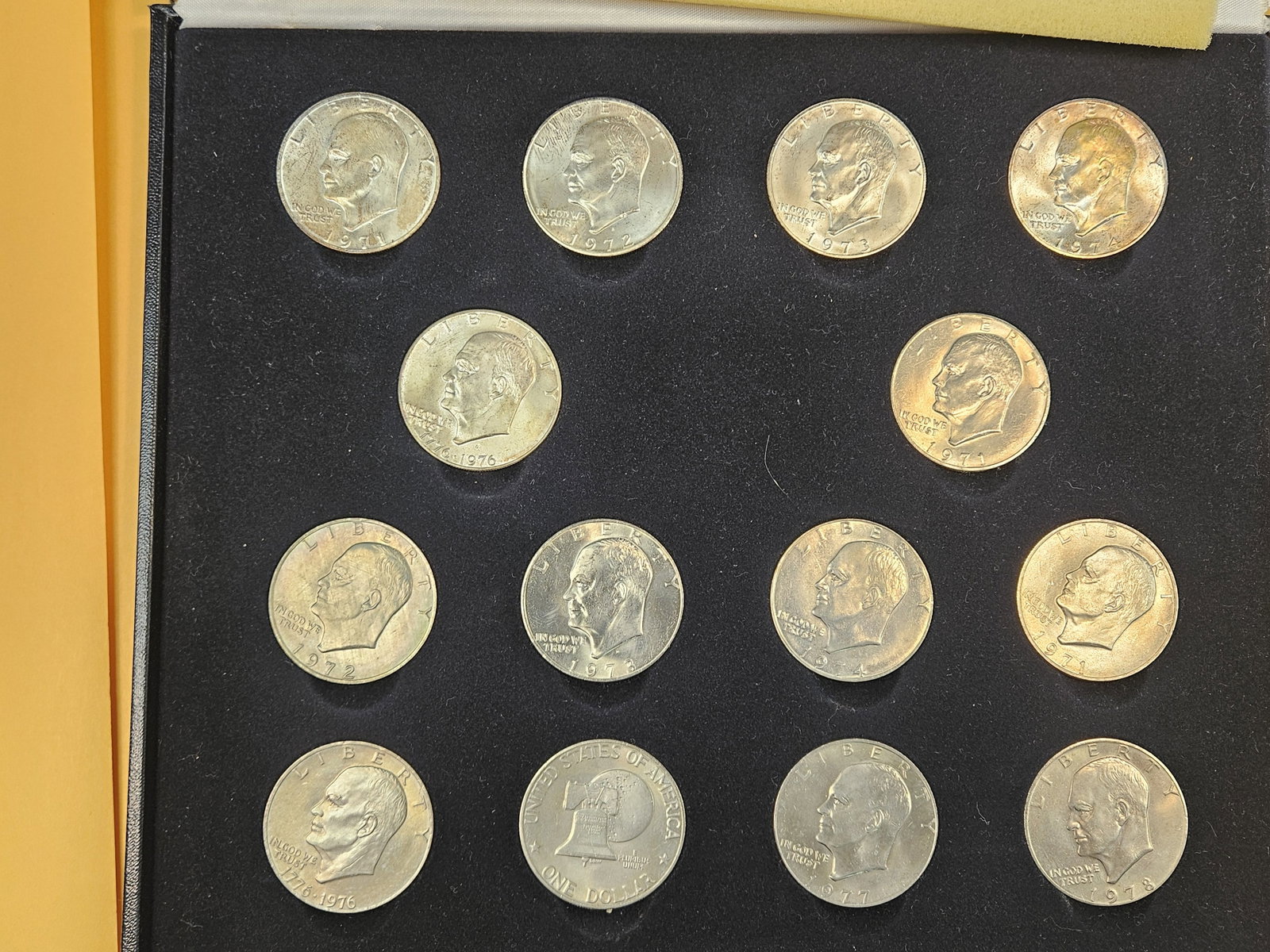 Nice Set of Uncirculated Eisenhower Dollars - 3