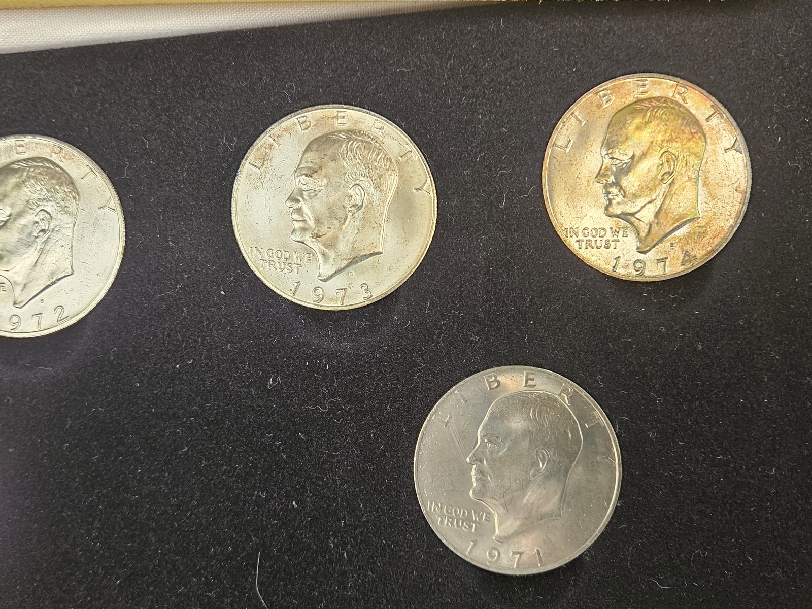 Nice Set of Uncirculated Eisenhower Dollars - 5