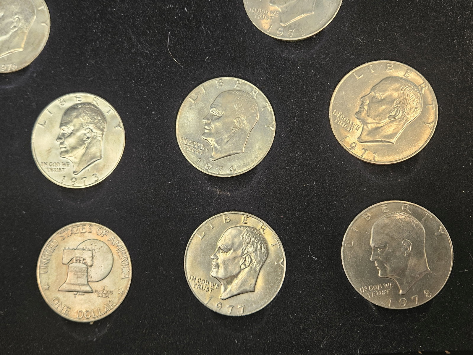 Nice Set of Uncirculated Eisenhower Dollars - 7