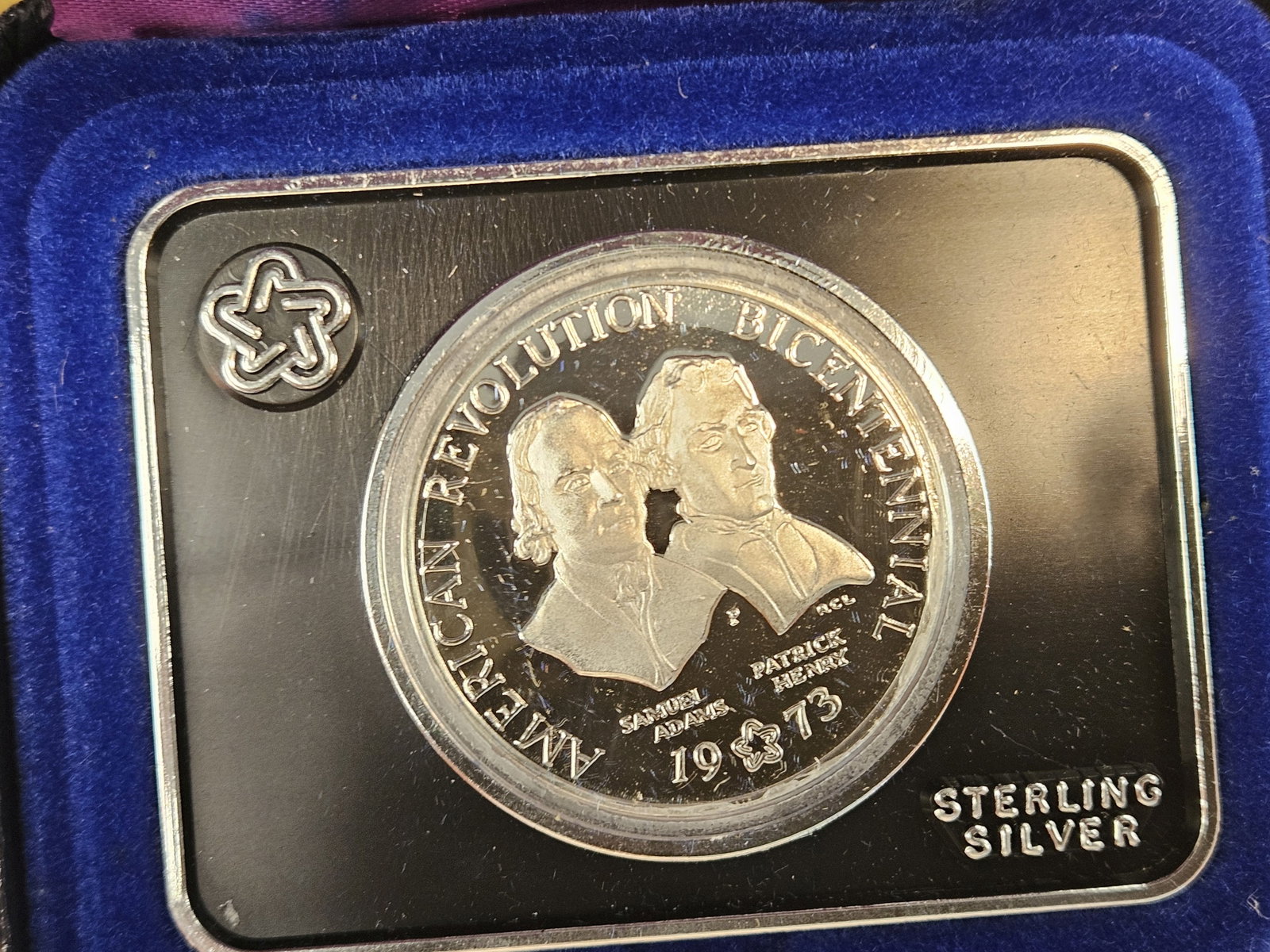 1973 and 1975 Bicentennial Sterling Silver Proof Medals - 5