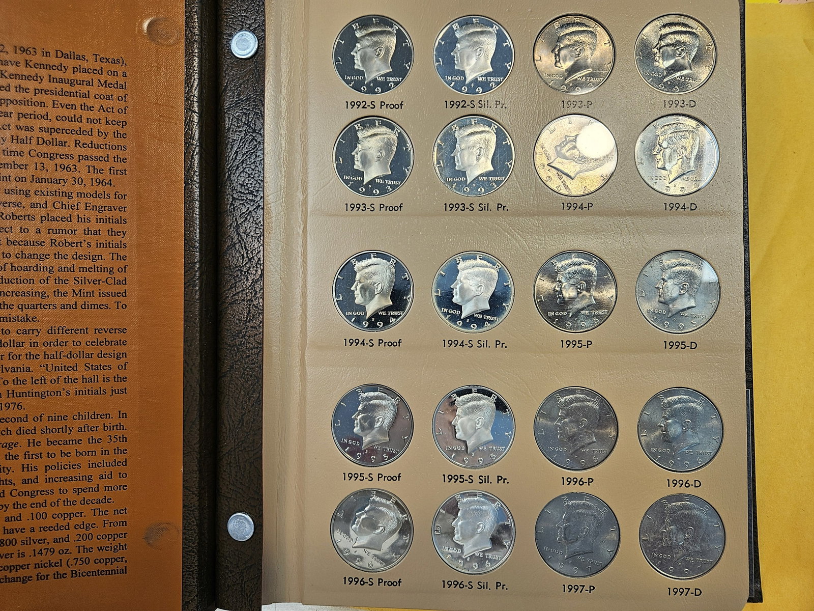 Mostly complete Kennedy Half Dollar Collection - 2