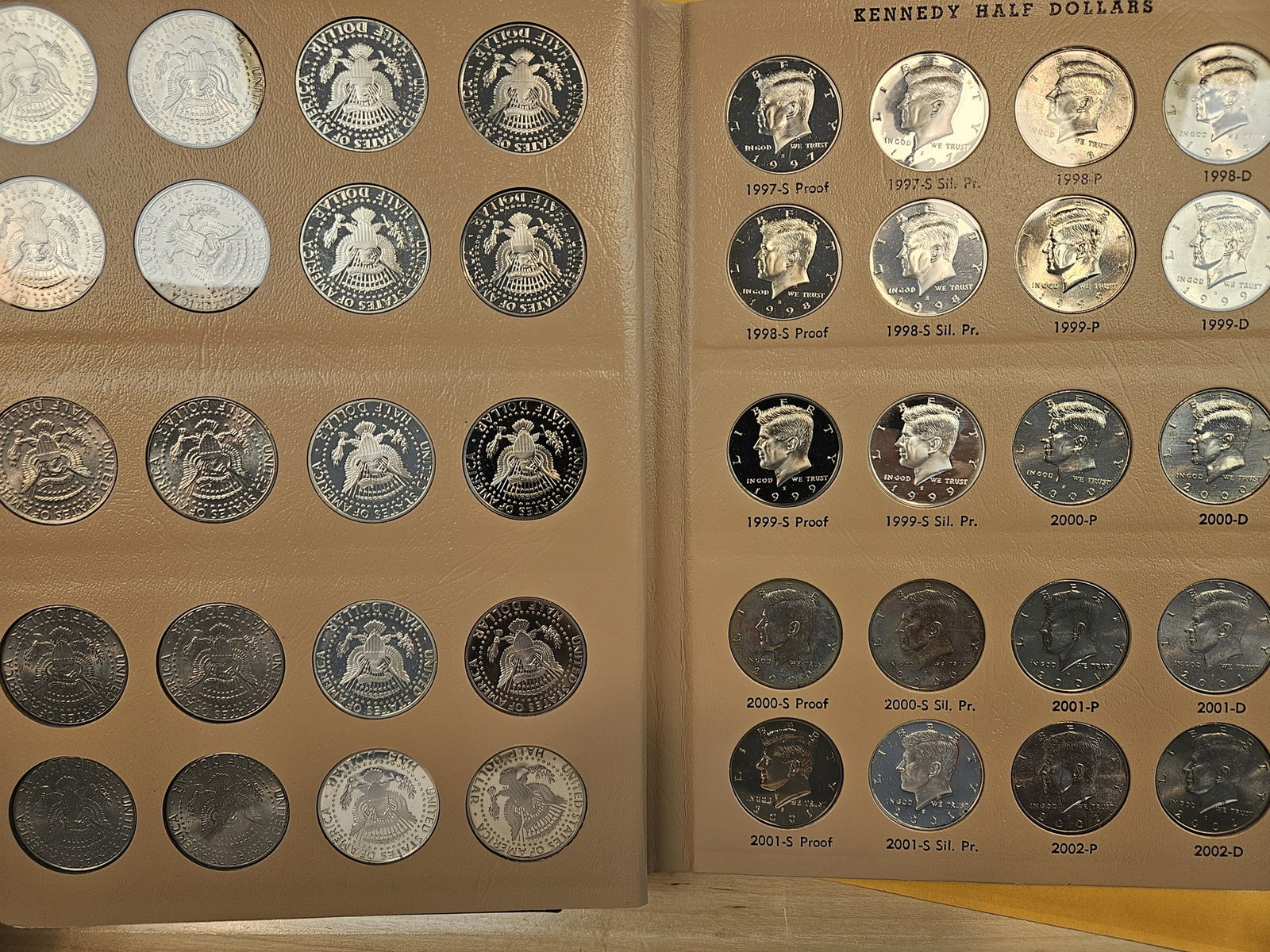 Mostly complete Kennedy Half Dollar Collection - 5
