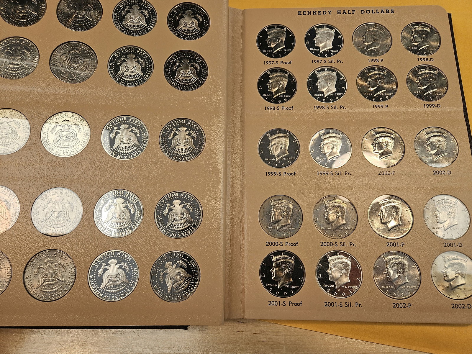 Mostly complete Kennedy Half Dollar Collection - 6
