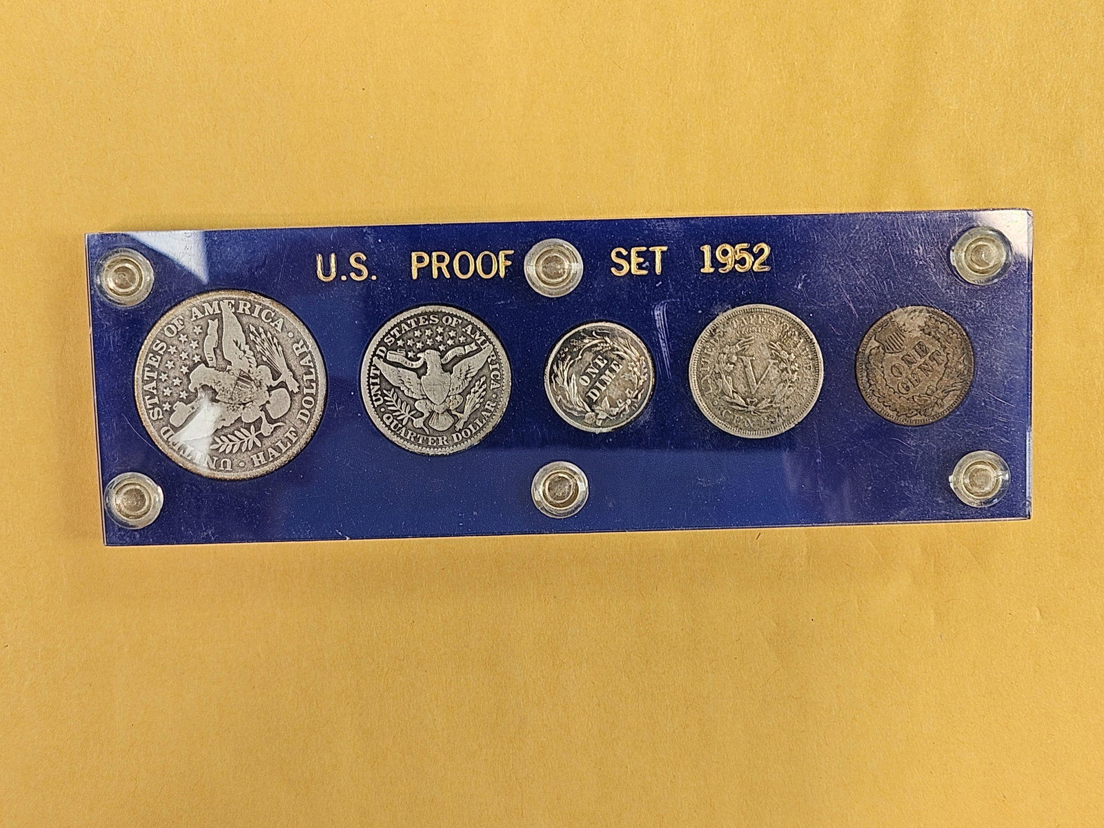 A mostly Barber Year Type set - 4