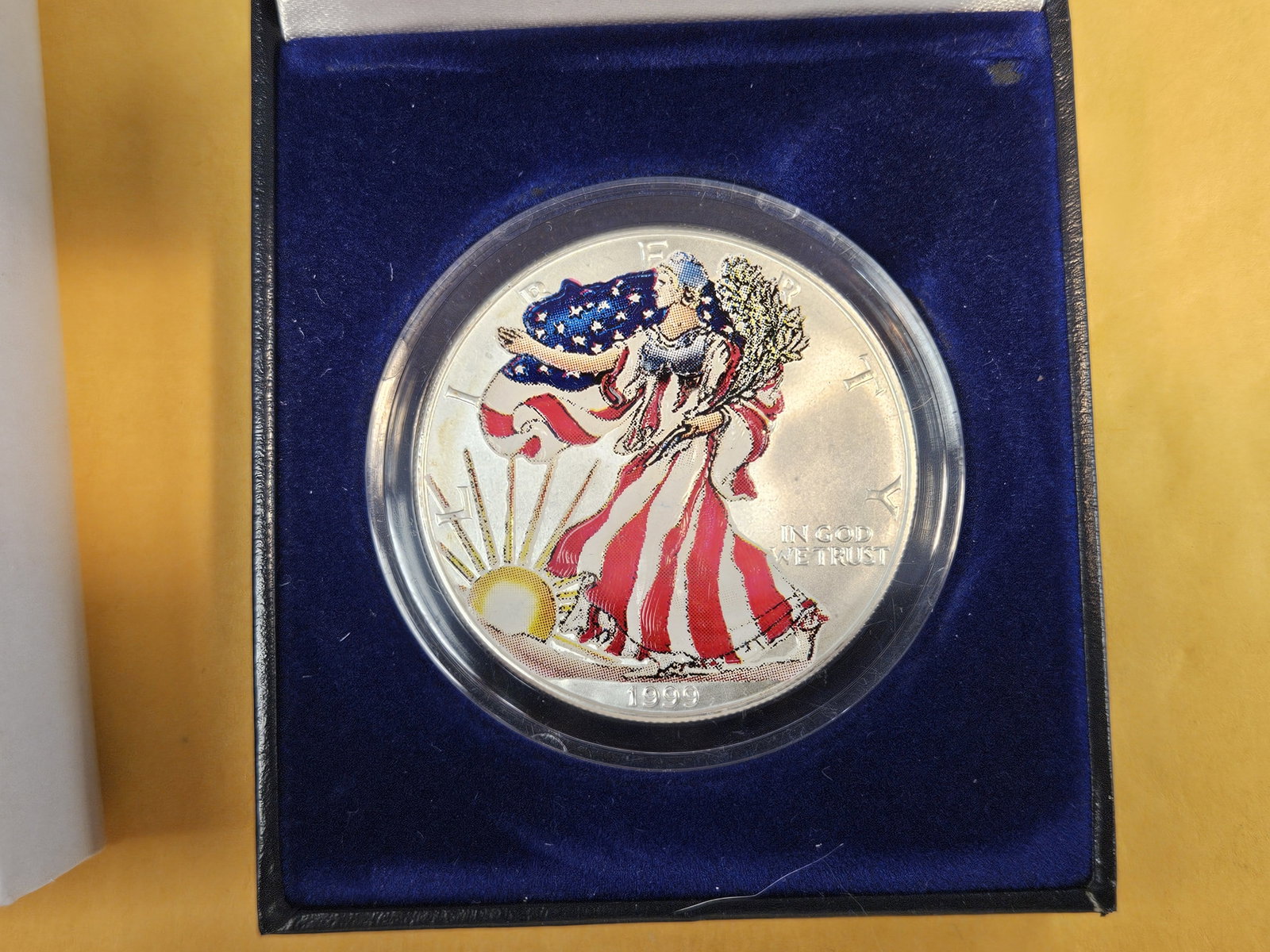 Colorized 1999 American Silver Eagle - 2