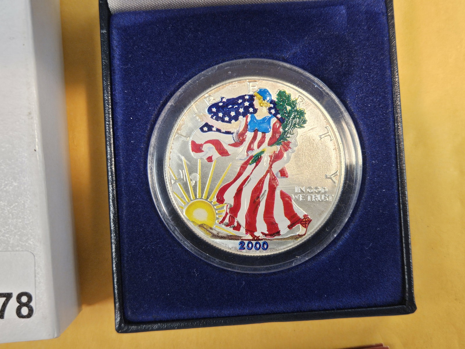 Colorized 2000 American Silver Eagle - 2